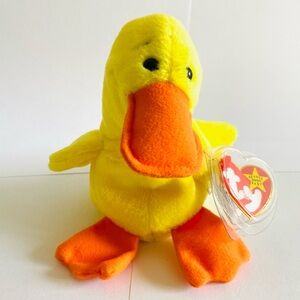 Ty Jingle Quackers the Duck Beanie Babies Retired Mint Condition 1994 Rare